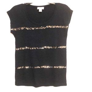 Sequin tee
